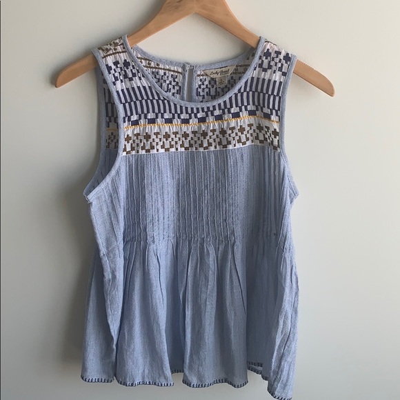 Lucky Brand Tops - Lucky Brand embroidered top Lucky Brand Tops - Lucky Brand embroidered top